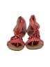 Sole Society Tropical Red Sandals Size 8 - photo 2