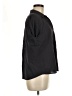 Uniqlo Black 3/4 Sleeve Button-Down Shirt Size M - photo 4