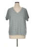 J.Jill Gray Short Sleeve Top Size XL - photo 1