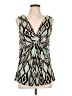 INC International Concepts Teal Sleeveless Blouse Size L - photo 1