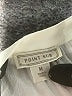 Point Sur 100% Viscose Ivory Short Sleeve Blouse Size M - photo 7
