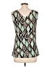 INC International Concepts Teal Sleeveless Blouse Size L - photo 2