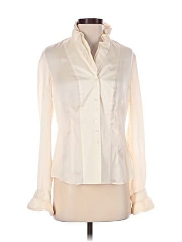 Brooks Brothers Long Sleeve Silk Top (view 1)