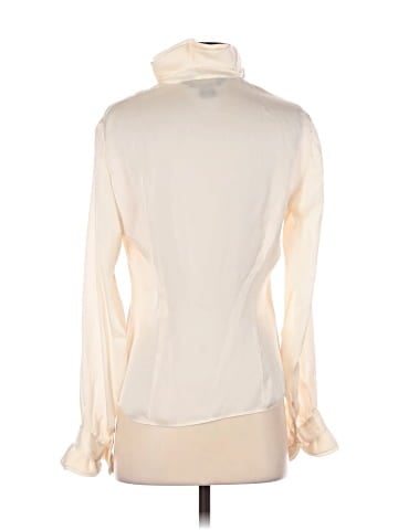 Brooks Brothers Long Sleeve Silk Top (view 2)