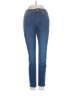 Topshop 100% Cotton Solid Blue Jeans Size 26 waist - photo 1