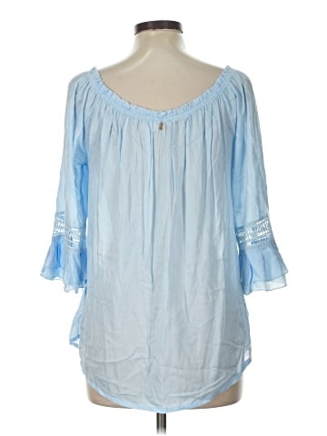 Beachgold 3/4 Sleeve Blouse (view 2)