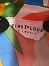 First Love 100% Polyester Tropical Orange Short Sleeve Blouse Size L - photo 7