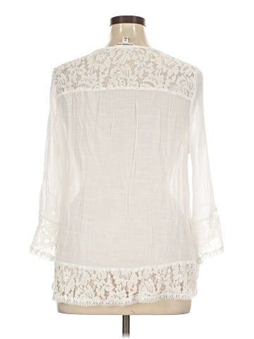 Zac & Rachel 3/4 Sleeve Blouse (view 2)