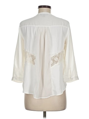 American Eagle Outfitters 3/4 Sleeve Blouse (view 2)