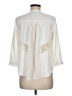 American Eagle Outfitters 100% Polyester Ivory 3/4 Sleeve Blouse Size M - photo 2