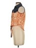Assorted Brands 100% Polyester Orange Sleeveless Blouse Size S - photo 5