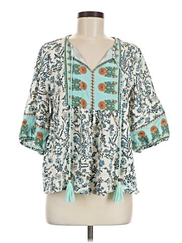 Vivilli 3/4 Sleeve Blouse (view 1)
