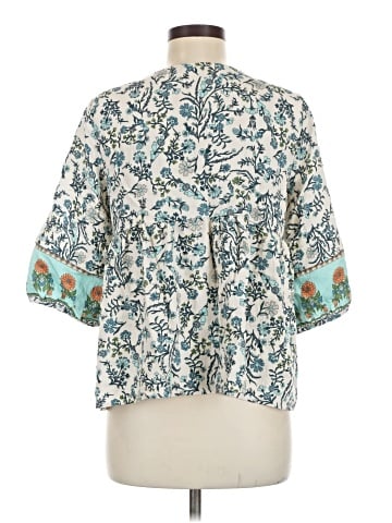 Vivilli 3/4 Sleeve Blouse (view 2)