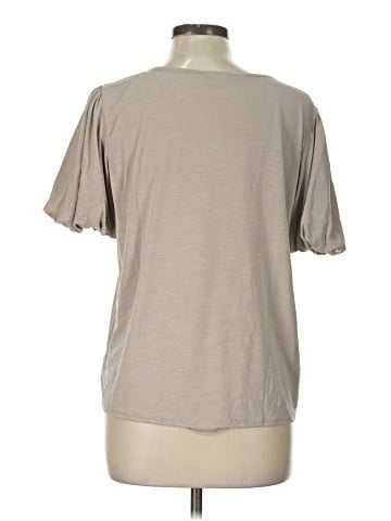 Green Envelope Short Sleeve Top (view 2)