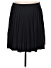 H&M 100% Polyurethane Solid Black Formal Skirt Size L - photo 2