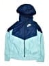 Nike 100% Polyester Color Block Blue Windbreaker Size XL (youth) - photo 1