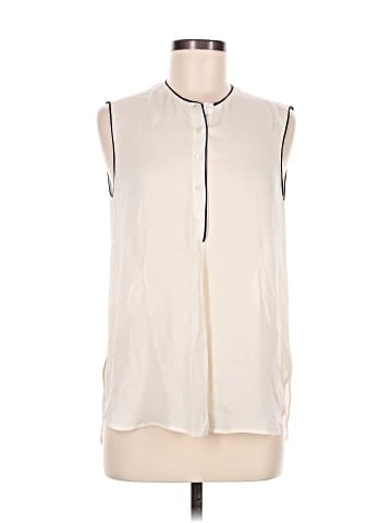 Vince. Sleeveless Button-Down Shirt (view 1)
