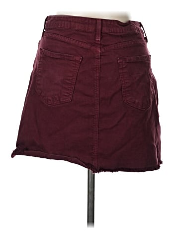 Just Black Denim Skirt (view 2)