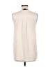 Vince. Ivory Sleeveless Button-Down Shirt Size M - photo 2