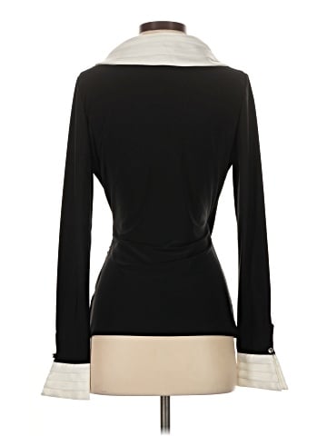 White House Black Market Long Sleeve Blouse (view 2)