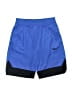 Nike 100% Polyester Color Block Blue Athletic Shorts Size M (kids) - photo 1