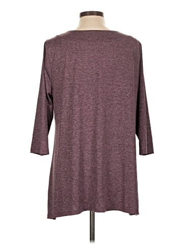 N Touch 3/4 Sleeve T-Shirt (view 2)