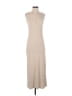 Zara Solid Tan Casual Dress Size S - photo 1