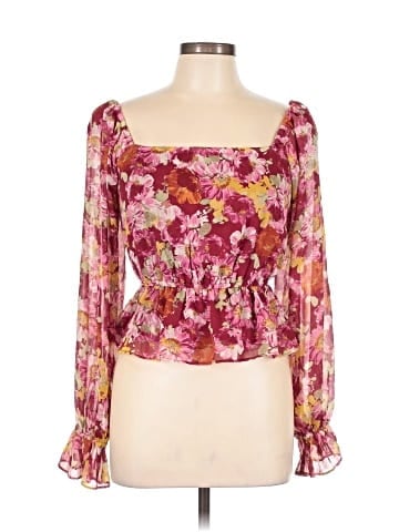 WAYF 3/4 Sleeve Blouse (view 1)
