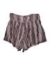 Free People 100% Rayon Stripes Brown Shorts Size M - photo 2