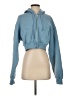 Guizio Blue Zip Up Hoodie Size S - photo 1