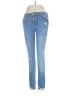 Zara Hearts Blue Jeans Size 4 - photo 1