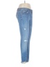 Zara Hearts Blue Jeans Size 4 - photo 4