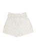 Ann Taylor LOFT Stripes Ivory Shorts Size XS - photo 2