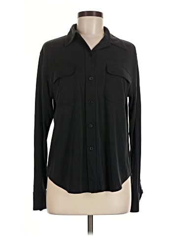 Equipment Long Sleeve Button-Down Shirt (view 1)