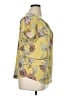 Liz Claiborne Yellow Short Sleeve Blouse Size XL - photo 4