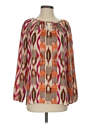 Chico's Long Sleeve Blouse (view 1)