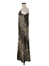 ALLSAINTS Animal Print Brown Cocktail Dress Size M - photo 5