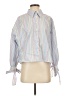 Maeve Stripes Blue 3/4 Sleeve Blouse Size S (petite) - photo 1