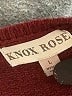 Knox Rose Burgundy Pullover Sweater Size L - photo 7