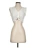 BCBGeneration Ivory Sleeveless Blouse Size XS - photo 1