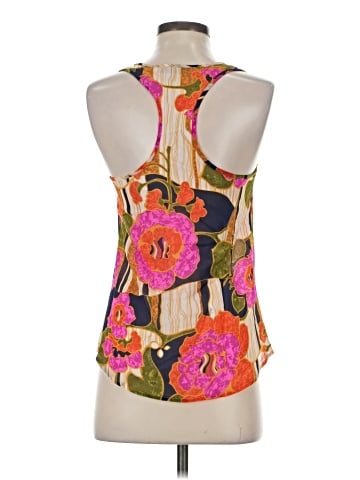 Trina Turk Sleeveless Silk Top (view 2)