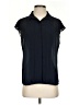 Ann Taylor LOFT 100% Polyester Black Short Sleeve Blouse Size S - photo 1