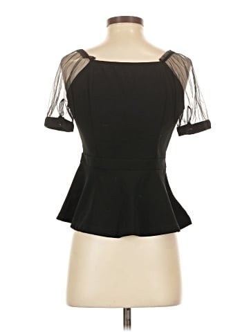 Allegra K Short Sleeve Top (view 2)