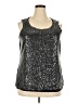 Coldwater Creek Silver Sleeveless Top Size 2X - photo 1