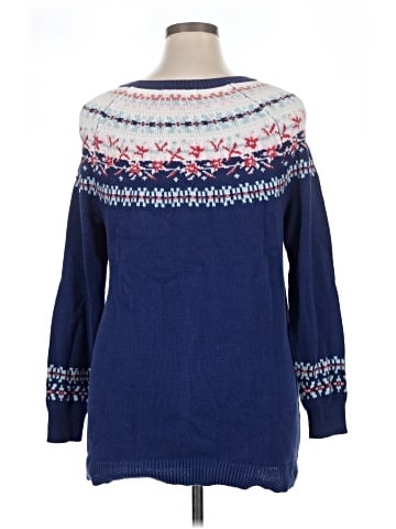 Woman Within Pullover Sweater (view 2)