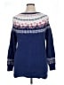 Woman Within Blue Pullover Sweater Size 14 (M) - photo 2