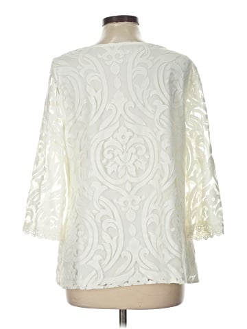 Charter Club 3/4 Sleeve Blouse (view 2)