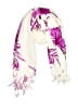 Hibiscus Collection 100% Rayon Purple Scarf One size - photo 1