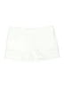J.Crew 100% Cotton Solid Ivory Shorts Size 8 - photo 1