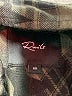 Rails 100% Rayon Plaid Black Long Sleeve Blouse Size XS - photo 7